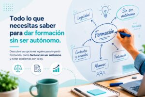dar formacion sin ser autonomo