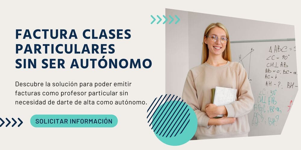 facturar clases particulares sin ser autonomo