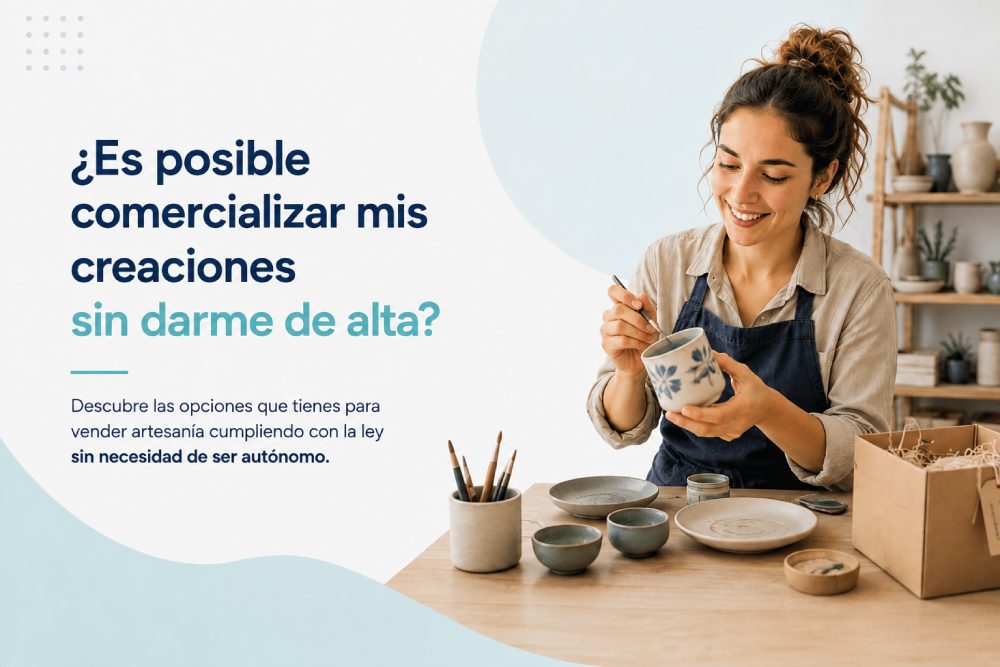 vender artesania sin ser autonomo