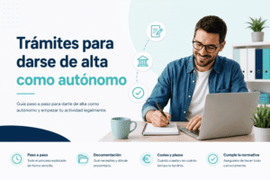 tramites para darse de alta como autonomo