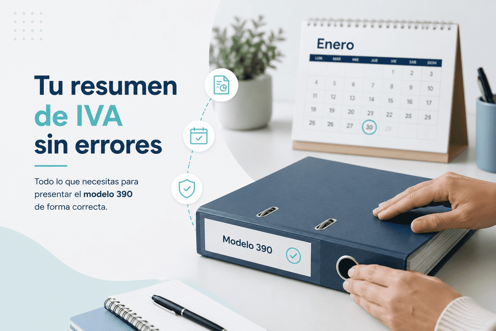 Modelo 390 como y cuando presentar la declaracion anual de IVA