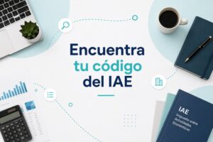 epigrafes IAE de los autonomos como saber tu codigo