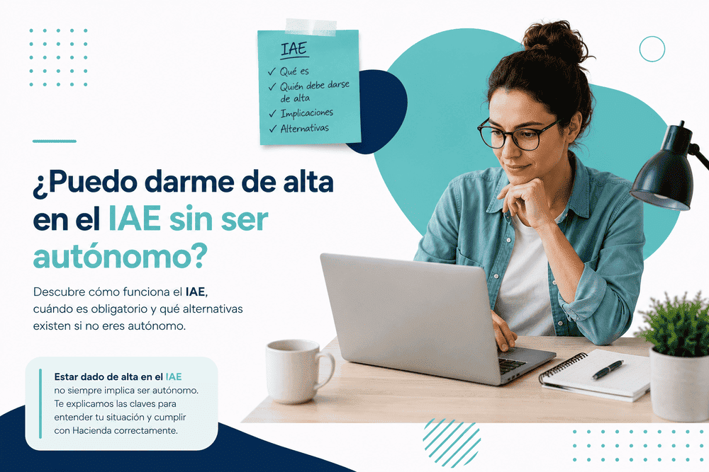 darse de alta en el iae sin ser autonomo