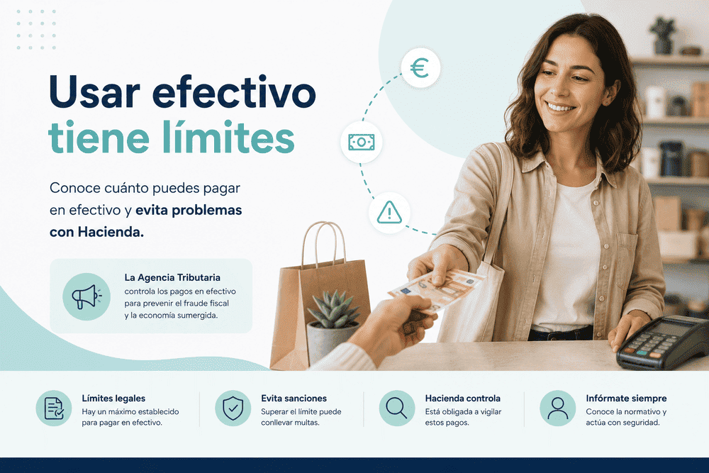 pago en efectivo limites